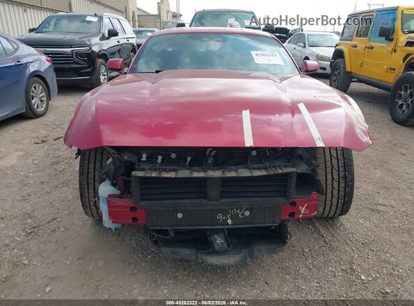 1FA6P8TH1R5111782 2024 FORD MUSTANG Red Вид задньої частини салону