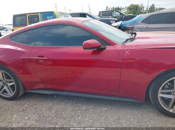 1FA6P8TH1R5111782 2024 FORD MUSTANG Red Панорамний вид салону 360°