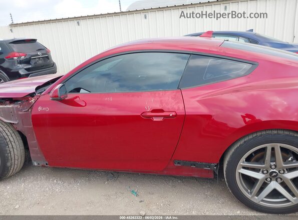 1FA6P8TH1R5111782 2024 FORD MUSTANG Red 