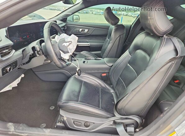 1FA6P8TH1R5127156 2024 FORD MUSTANG Silver Vista interior delantera