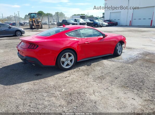 1FA6P8TH1T5109599 2026 FORD MUSTANG Red Задня права чверть
