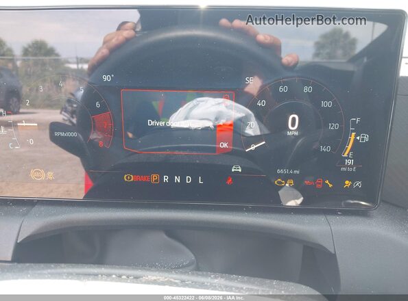 1FA6P8TH1T5109599 2026 FORD MUSTANG Red Вид задніх сидінь