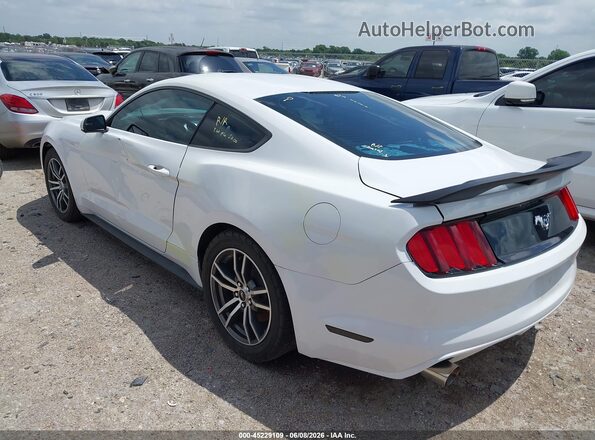 1FA6P8TH2G5266788 2016 FORD MUSTANG White Trasero izquierdo