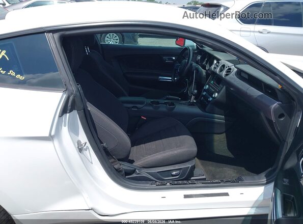 1FA6P8TH2G5266788 2016 FORD MUSTANG White Vista interior delantera