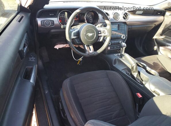 1FA6P8TH2H5215020 2017 FORD MUSTANG Gray Vista del salpicadero