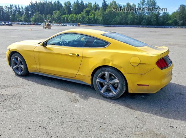 1FA6P8TH2H5296181 2017 FORD MUSTANG Yellow 