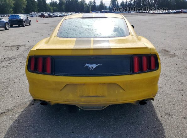 1FA6P8TH2H5296181 2017 FORD MUSTANG Yellow 