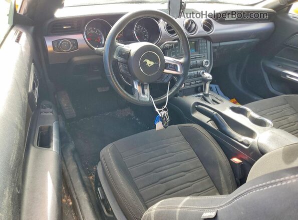 1FA6P8TH2H5296181 2017 FORD MUSTANG Yellow 