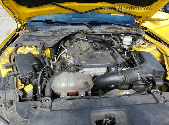 1FA6P8TH2H5296181 2017 FORD MUSTANG Yellow 