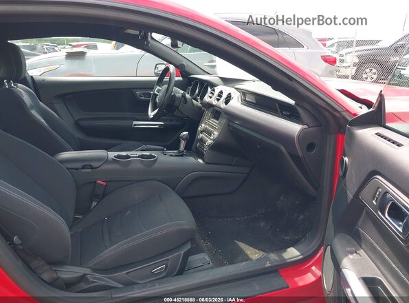1FA6P8TH2H5316817 2017 FORD MUSTANG Red Front interior view