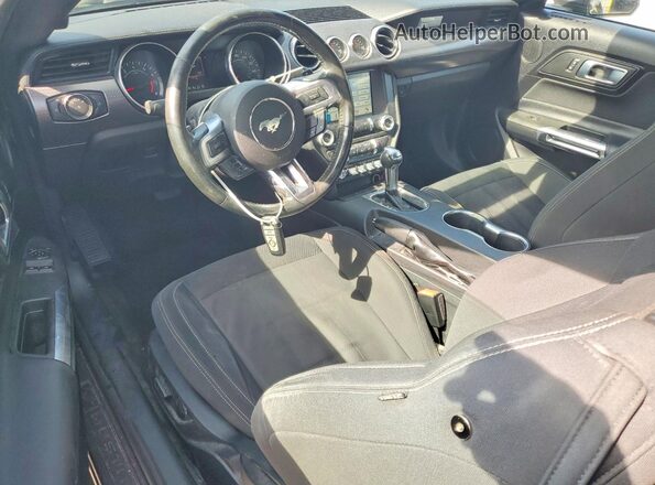 1FA6P8TH2J5153558 2018 FORD MUSTANG Gray Առջևի վահանակի տեսք