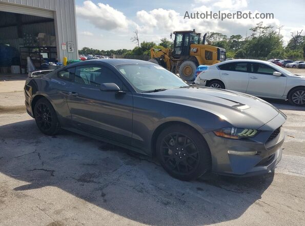 1FA6P8TH2J5153558 2018 FORD MUSTANG Gray Առջևի աջ