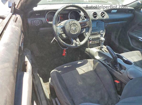 1FA6P8TH2J5180856 2018 FORD MUSTANG Black Dashboard view