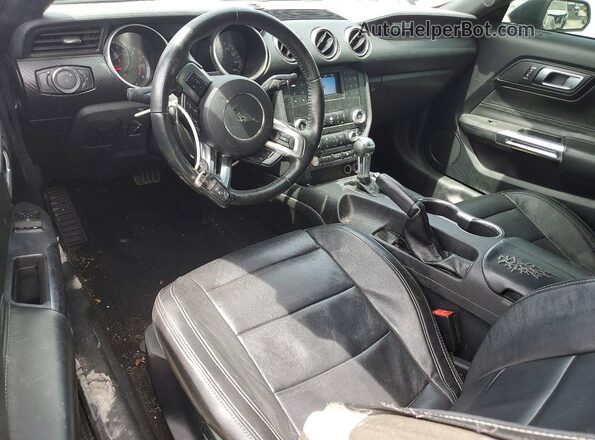 1FA6P8TH2K5191308 2019 FORD MUSTANG Black Вид панелі приладів