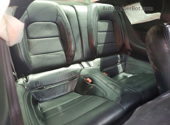 1FA6P8TH2K5191308 2019 FORD MUSTANG Black Вид задніх сидінь
