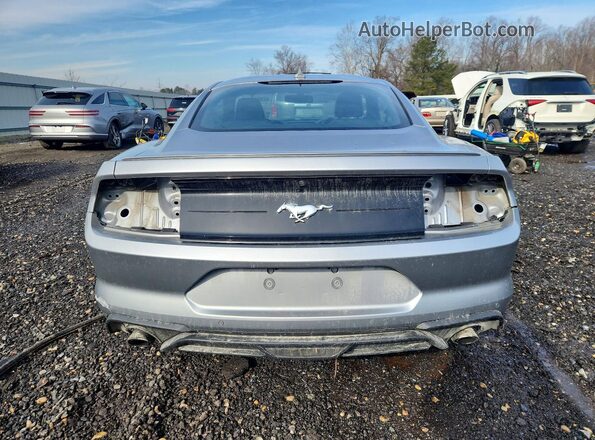 1FA6P8TH2L5135953 2020 FORD MUSTANG Silver Rear view