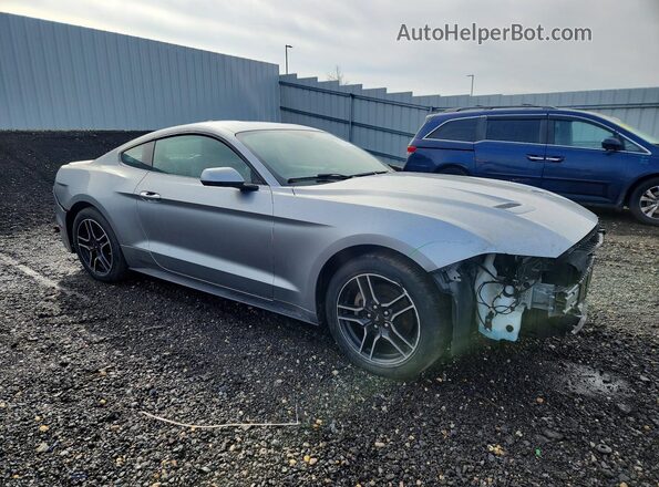 1FA6P8TH2L5135953 2020 FORD MUSTANG Silver Front right
