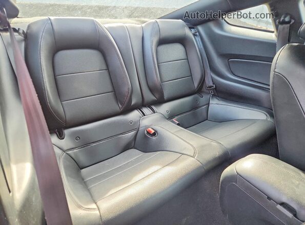 1FA6P8TH2L5135953 2020 FORD MUSTANG Silver Rear seats view