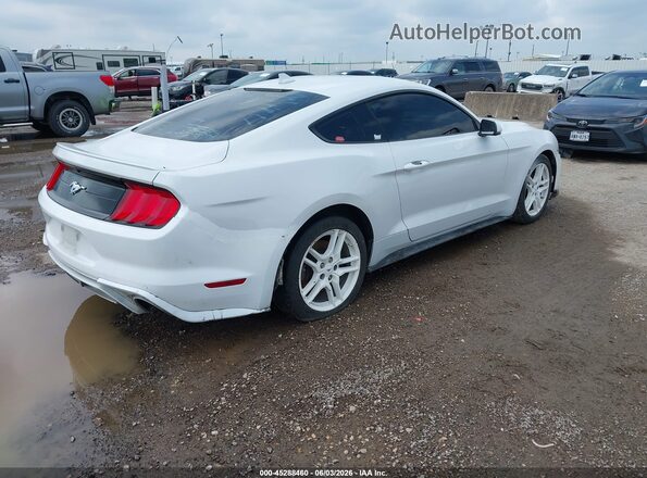 1FA6P8TH2L5154633 2020 FORD MUSTANG White Tył prawy