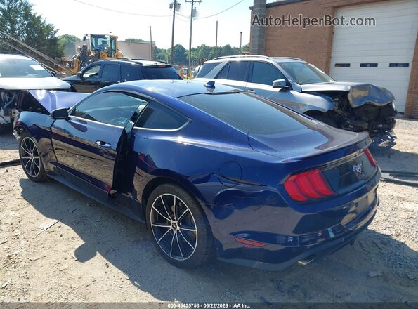 1FA6P8TH2L5170945 2020 FORD MUSTANG Dark Blue Rear left