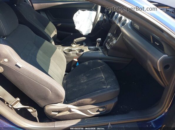 1FA6P8TH2L5170945 2020 FORD MUSTANG Dark Blue Front interior view