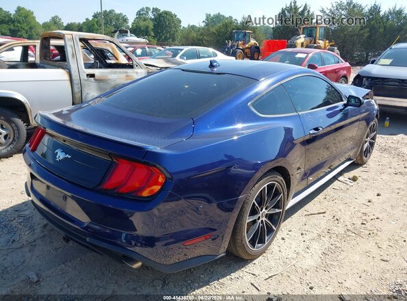 1FA6P8TH2L5170945 2020 FORD MUSTANG Dark Blue Rear right