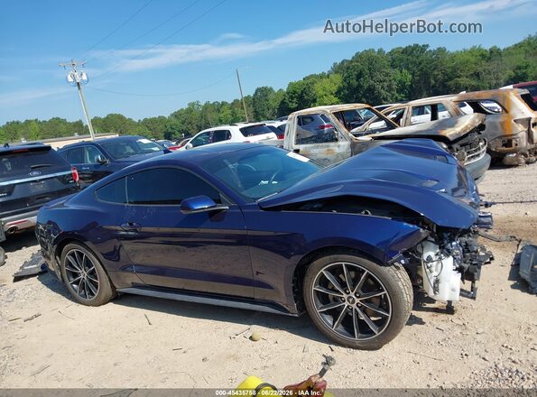 1FA6P8TH2L5170945 2020 FORD MUSTANG Dark Blue Rear interior view