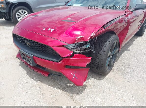 1FA6P8TH2N5136846 2022 FORD MUSTANG Red წინა ხედი