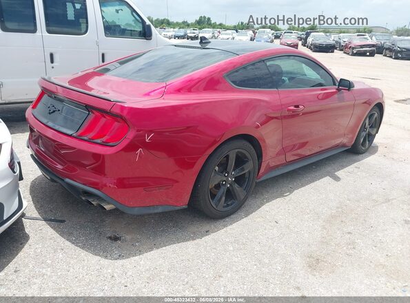 1FA6P8TH2N5136846 2022 FORD MUSTANG Red უკანა მარჯვენა