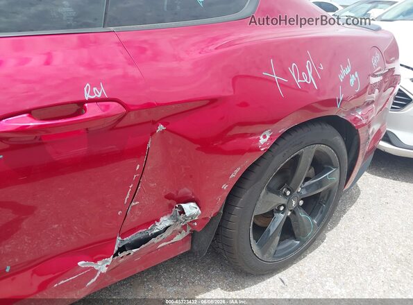 1FA6P8TH2N5136846 2022 FORD MUSTANG Red 