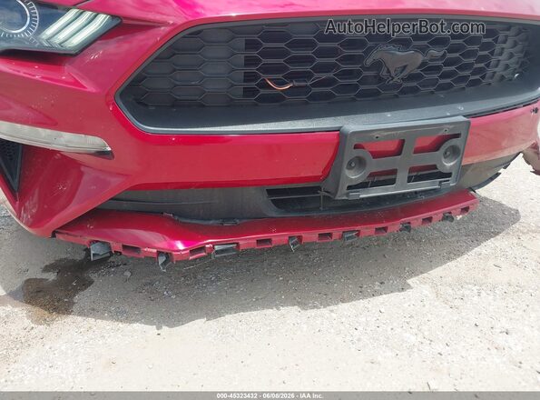 1FA6P8TH2N5136846 2022 FORD MUSTANG Red 