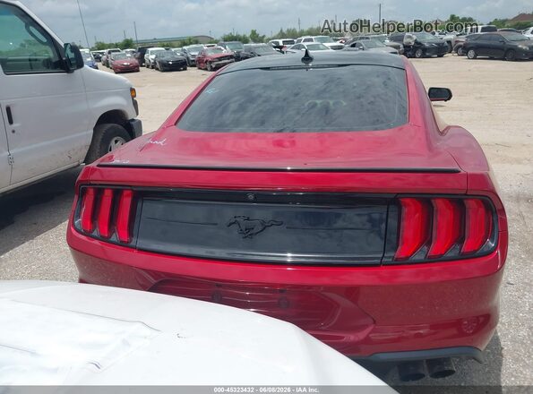 1FA6P8TH2N5136846 2022 FORD MUSTANG Red 