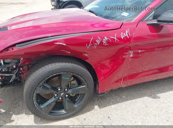 1FA6P8TH2N5136846 2022 FORD MUSTANG Red 