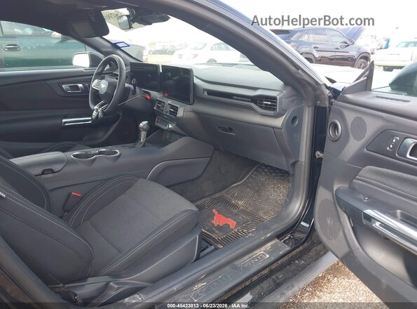 1FA6P8TH2S5119248 2025 FORD MUSTANG Black Vista interior delantera