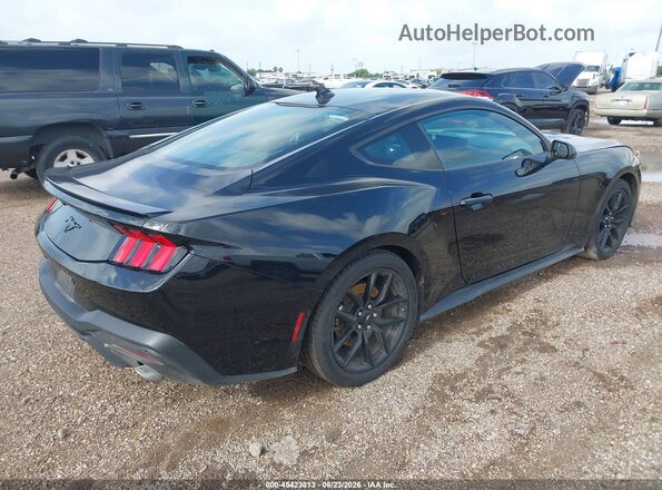 1FA6P8TH2S5119248 2025 FORD MUSTANG Black Trasero derecho