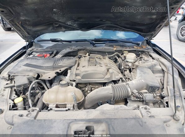 1FA6P8TH3G5253158 2016 FORD MUSTANG Черный Вид сзади