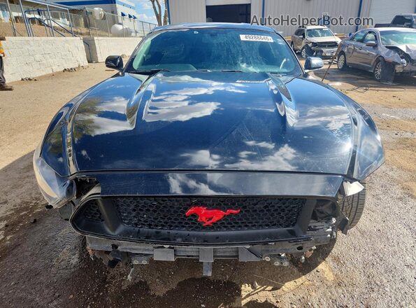 1FA6P8TH3G5256254 2016 FORD MUSTANG Black Вид спереду