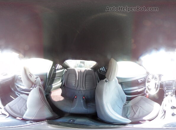 1FA6P8TH3G5256254 2016 FORD MUSTANG Black Панорамний вид салону 360°