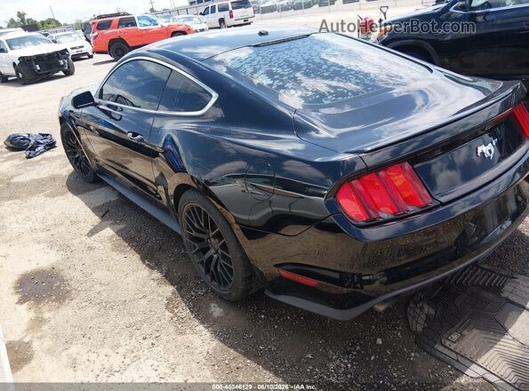 1FA6P8TH3G5266654 2016 FORD MUSTANG Black Trasero izquierdo