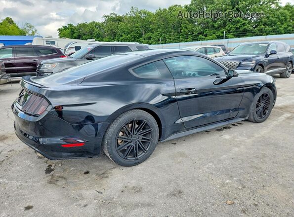 1FA6P8TH3H5306409 2017 FORD MUSTANG Black Trasero derecho