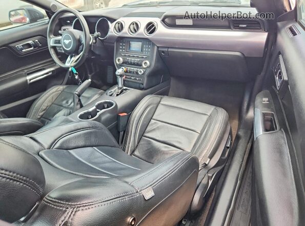 1FA6P8TH3H5306409 2017 FORD MUSTANG Black Vista del salpicadero