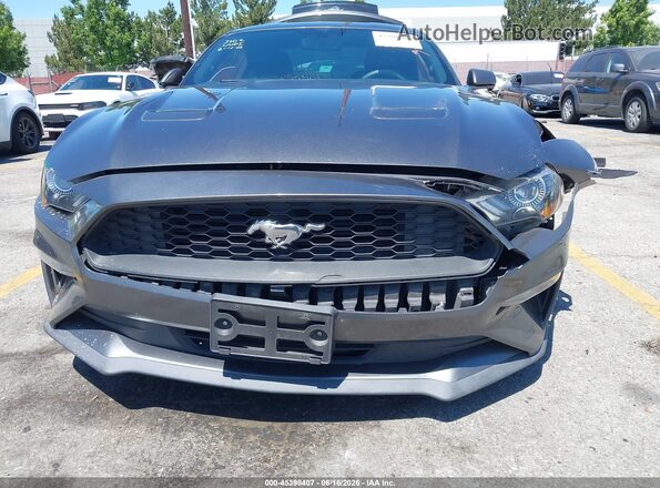 1FA6P8TH3J5114526 2018 FORD MUSTANG Gray Դիմացի տեսք