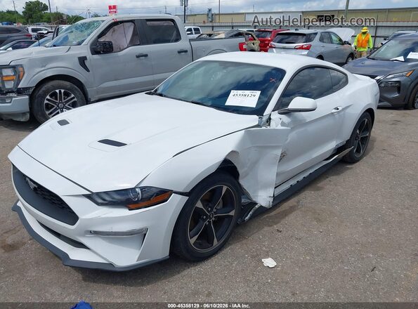 1FA6P8TH3J5126630 2018 FORD MUSTANG White წინა ხედი