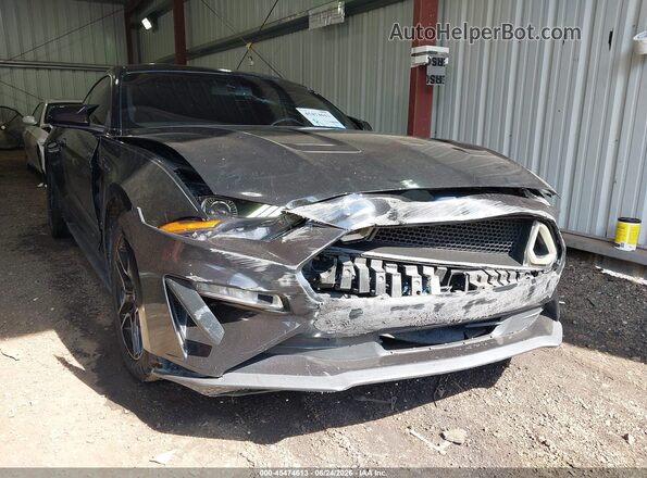 1FA6P8TH3J5127437 2018 FORD MUSTANG Черный Вид спереди
