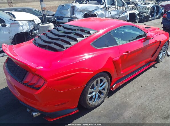 1FA6P8TH3J5159854 2018 FORD MUSTANG Red 
