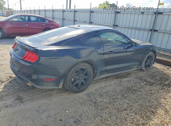 1FA6P8TH3K5122319 2019 FORD MUSTANG Black Tył prawy