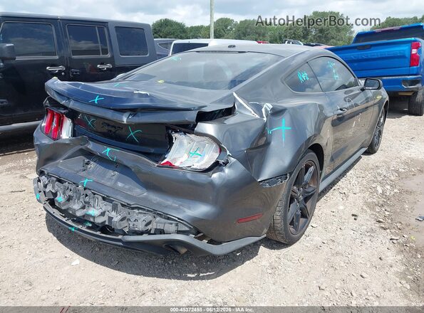 1FA6P8TH3K5134177 2019 FORD MUSTANG Gray უკანა მარჯვენა