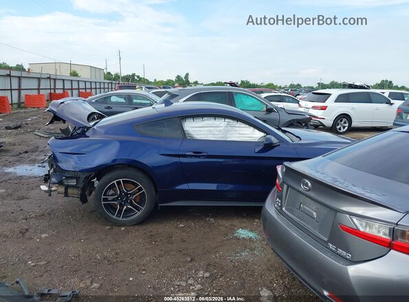 1FA6P8TH3L5158447 2020 FORD MUSTANG Blue Սալոնի հետևի տեսք