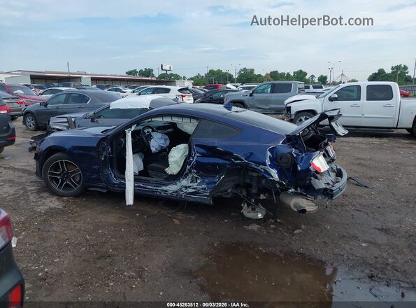 1FA6P8TH3L5158447 2020 FORD MUSTANG Blue Սալոնի 360 աստիճան տեսք