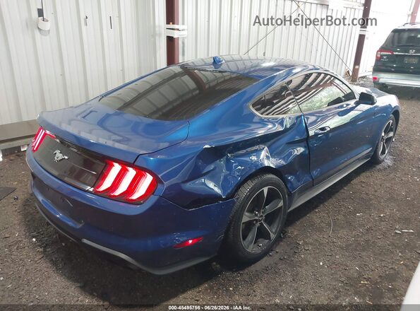 1FA6P8TH3N5147919 2022 FORD MUSTANG Blue Tył prawy